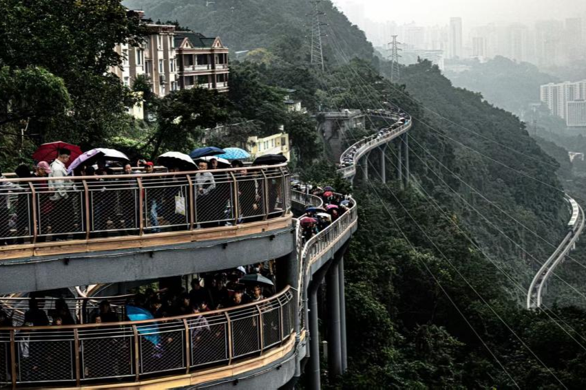 鹅岭栈桥：扮靓山脊线 串联母城文脉