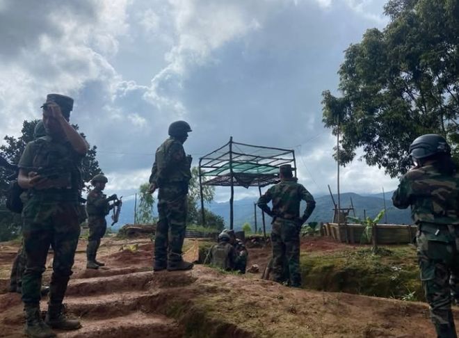 激战三日！缅甸军方强攻抹谷-孟密交界要地重火力覆盖山脊线